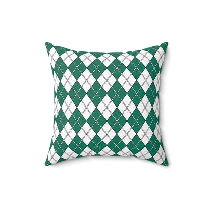 Macao Retro Argyle Cushion Pillow