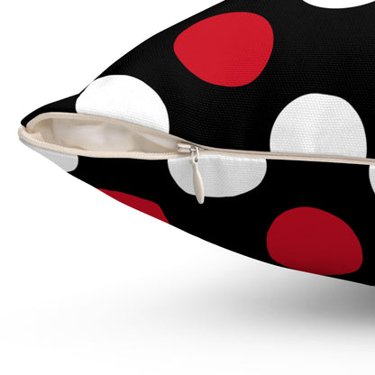 Iraq Retro Polka Dots Cushion Pillow