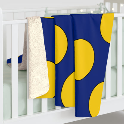 Tokelau Retro Polka Dots Blanket Throw