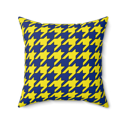 Curacao Retro Houndstooth Cushion Pillow