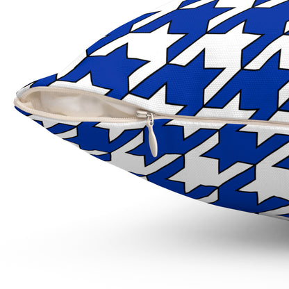 Uruguay Retro Houndstooth Cushion Pillow