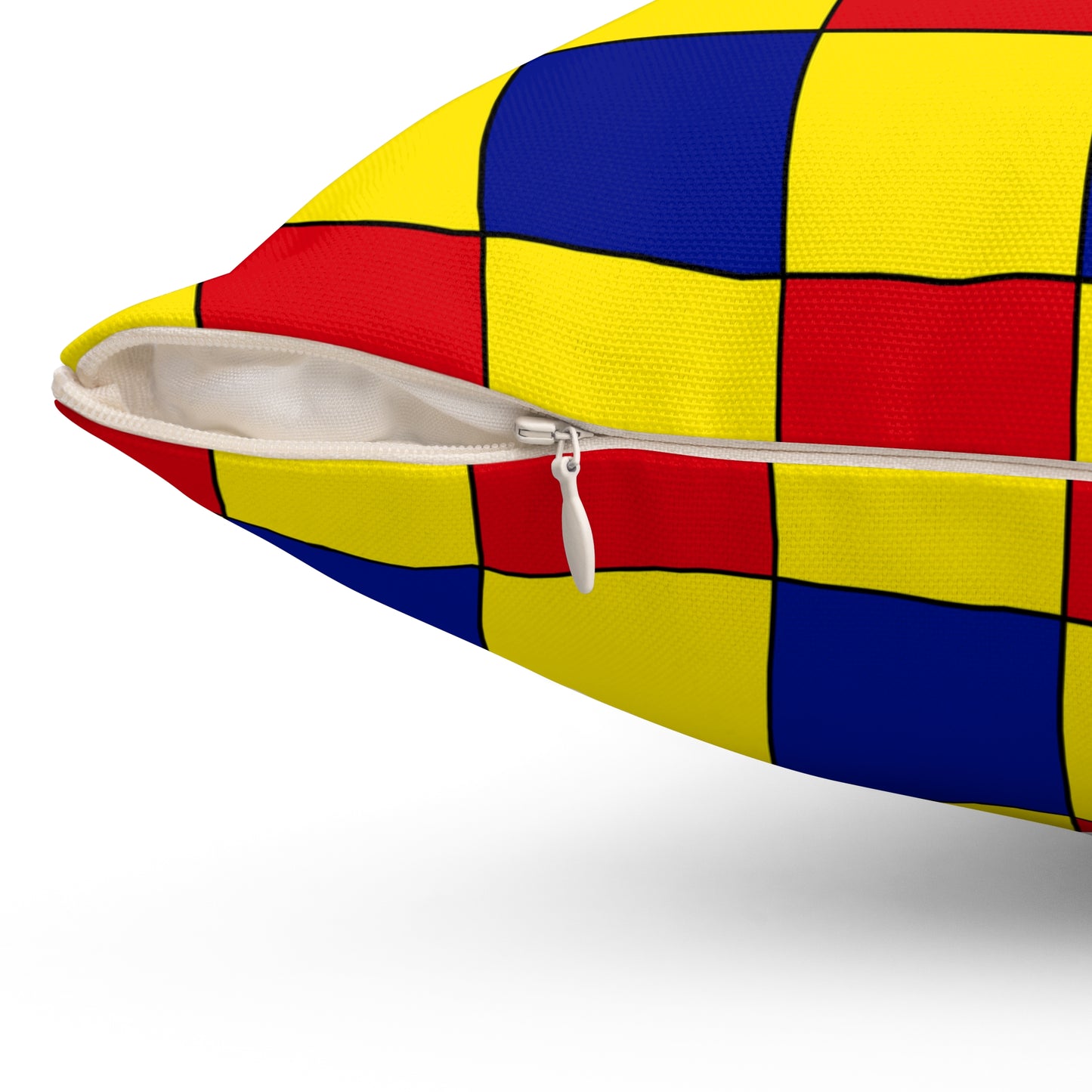 Colombia Retro Check Cushion Pillow