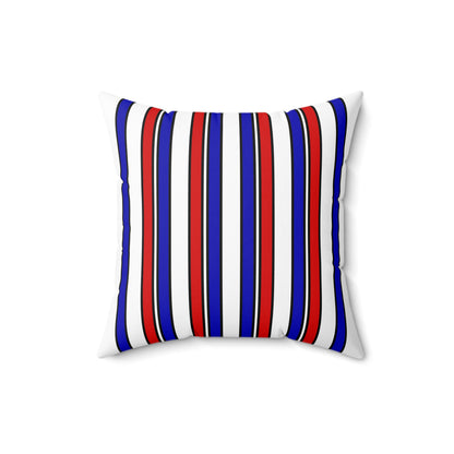 Costa Rica Retro Stripes Cushion Pillow