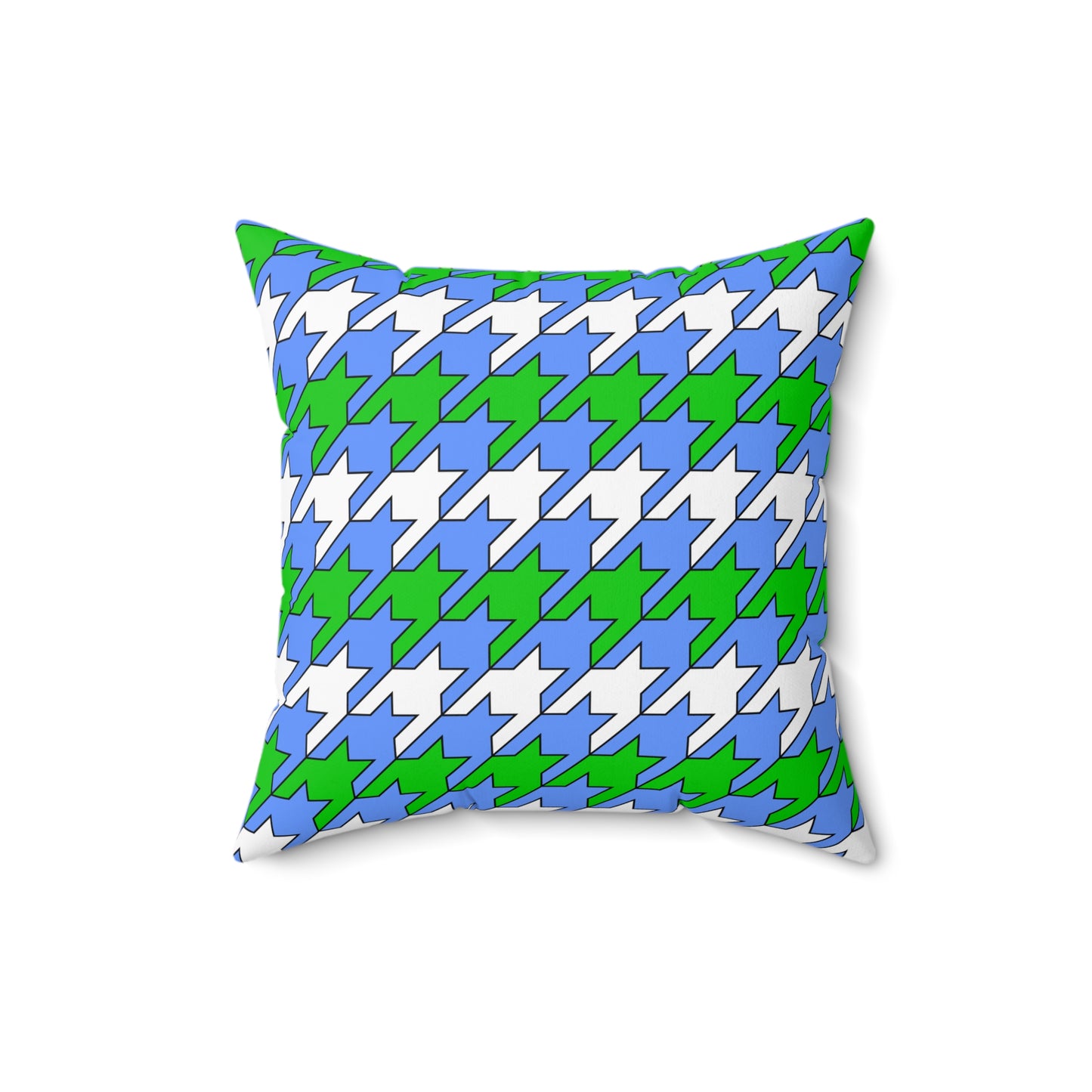Djibouti Retro Houndstooth Cushion Pillow