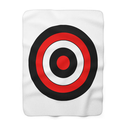 Yemen Retro Target Blanket Throw