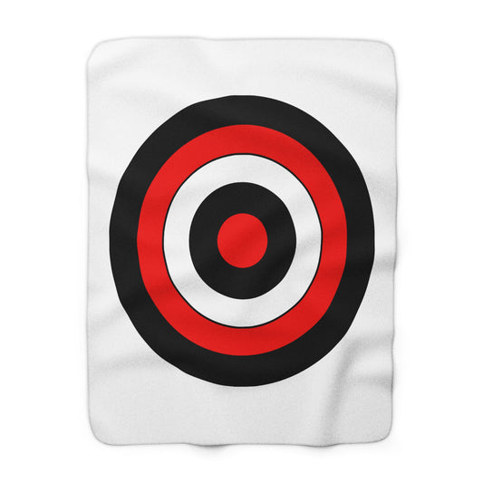 Yemen Retro Target Blanket Throw