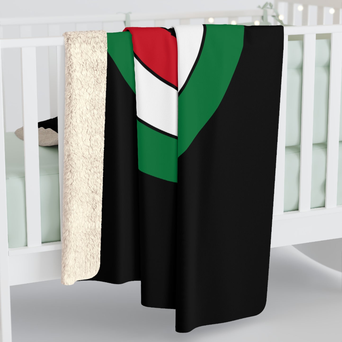 Syria Retro Target Blanket Throw
