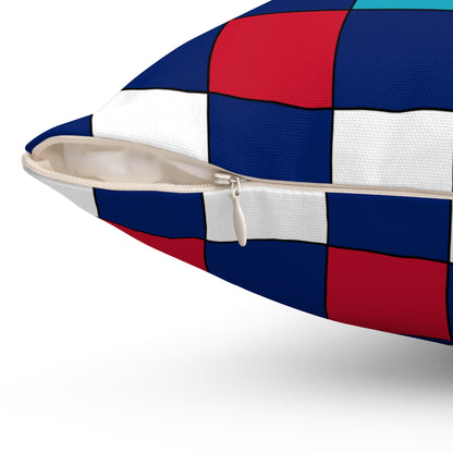 Montserrat Retro Check Cushion Pillow