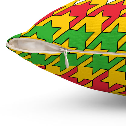 Myanmar Retro Houndstooth Cushion Pillow