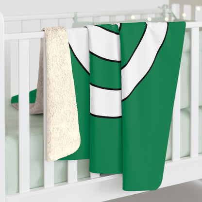 Nigeria Retro Target Blanket Throw