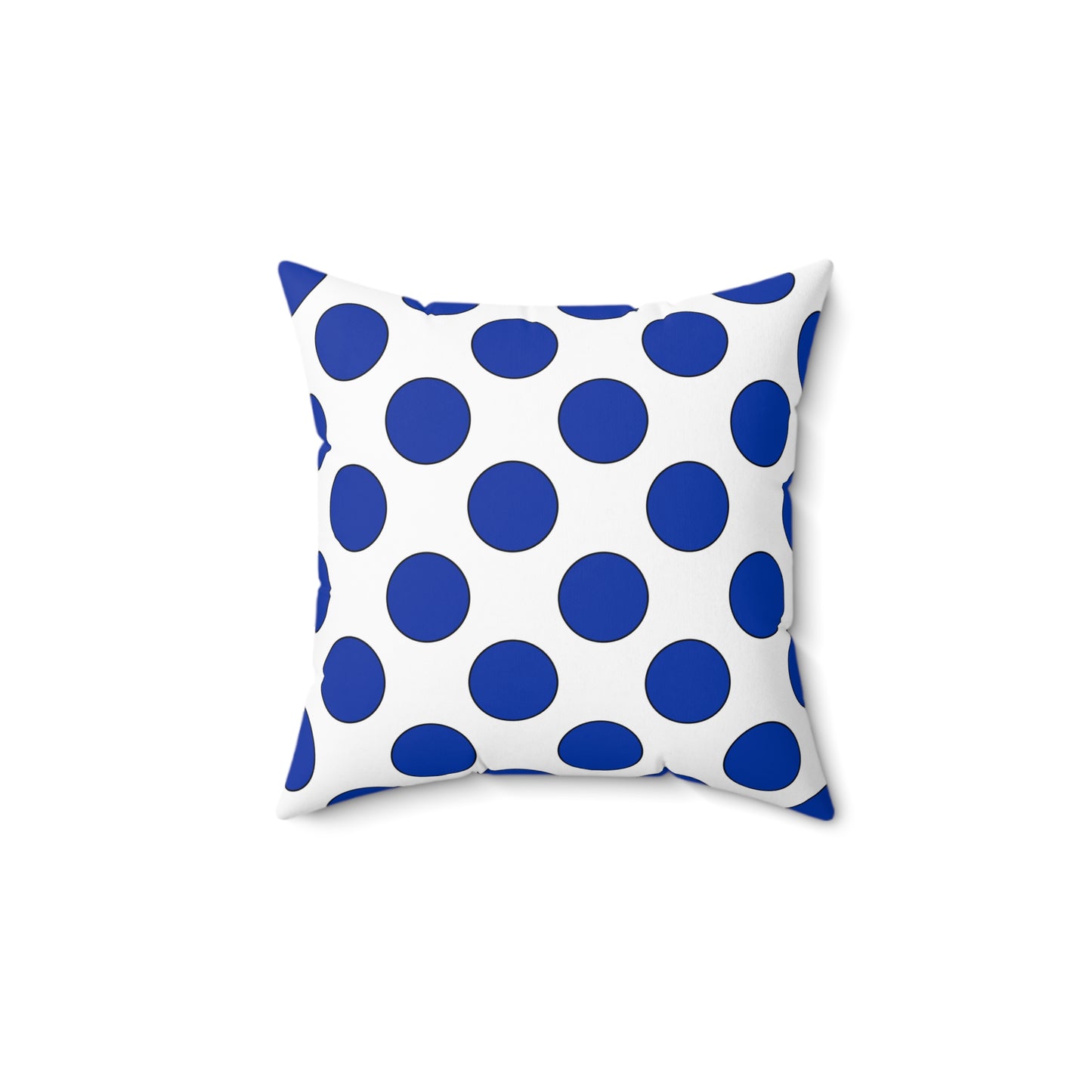 Uruguay Retro Polka Dots Cushion Pillow