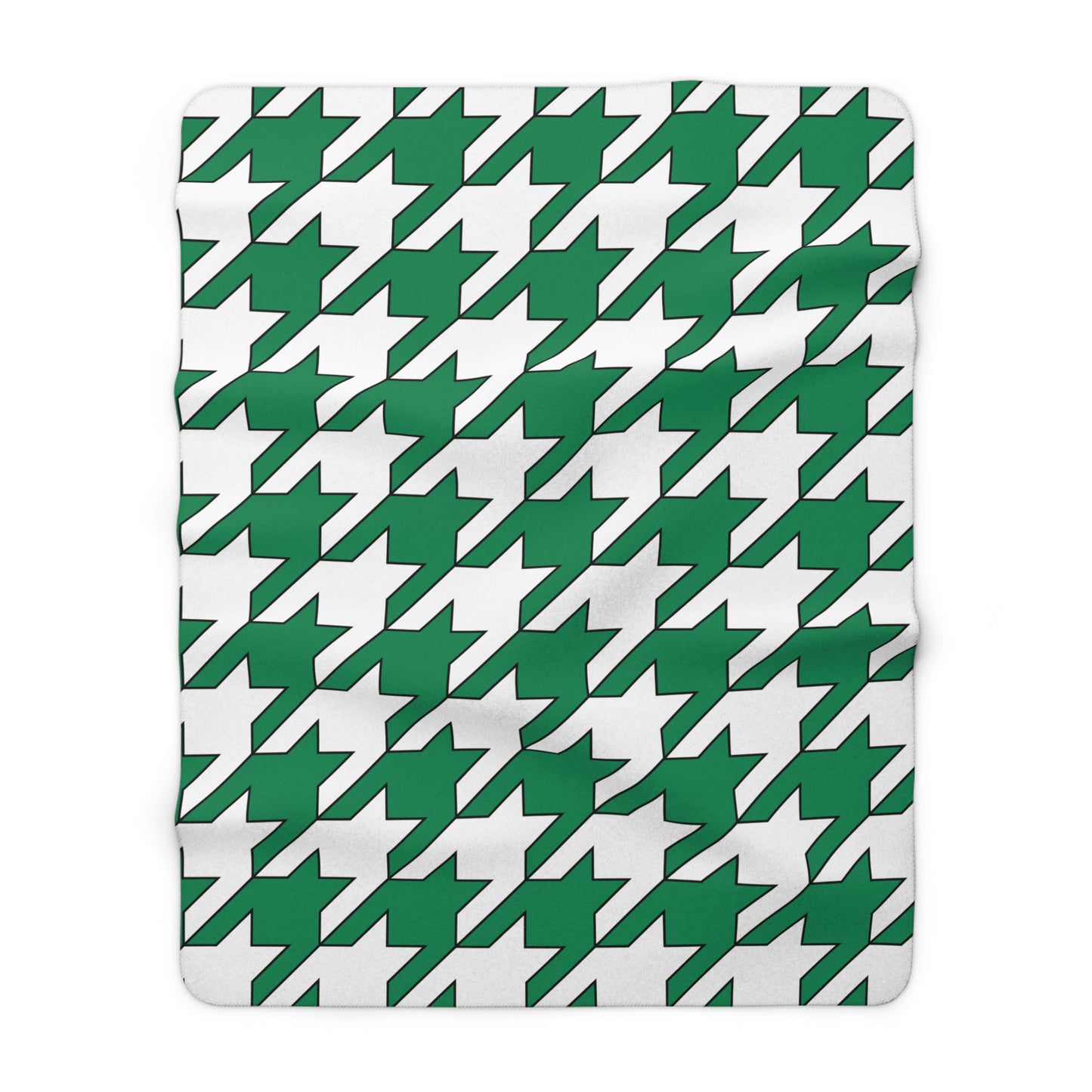 Nigeria Retro Houndstooth Blanket Throw