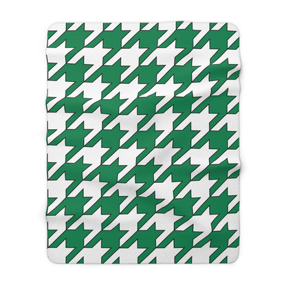 Nigeria Retro Houndstooth Blanket Throw