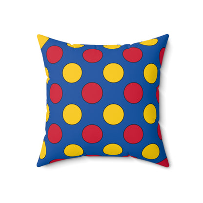 Aland Islands Retro Polka Dots Cushion Pillow