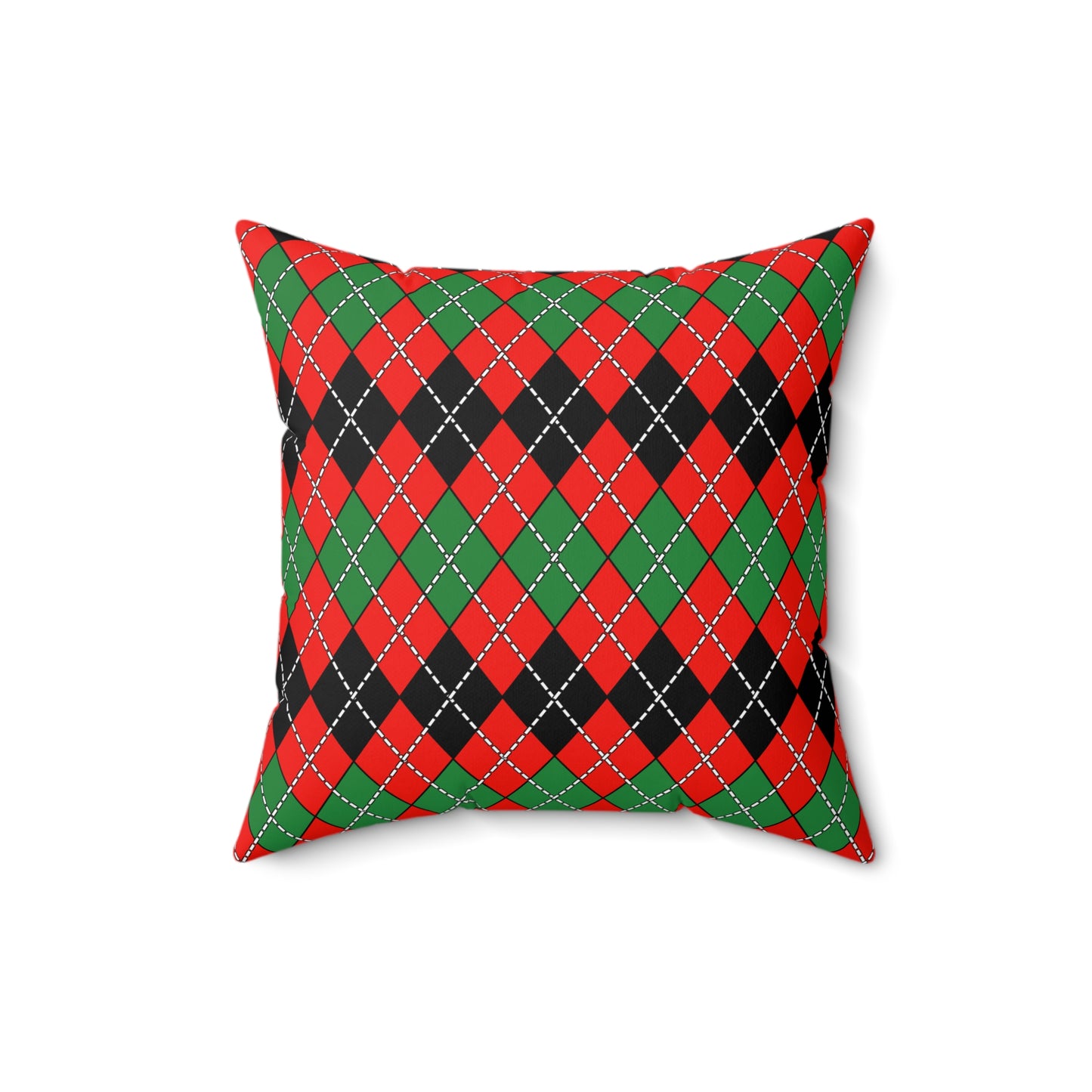 Malawi Retro Argyle Cushion Pillow