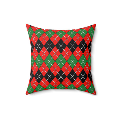 Malawi Retro Argyle Cushion Pillow