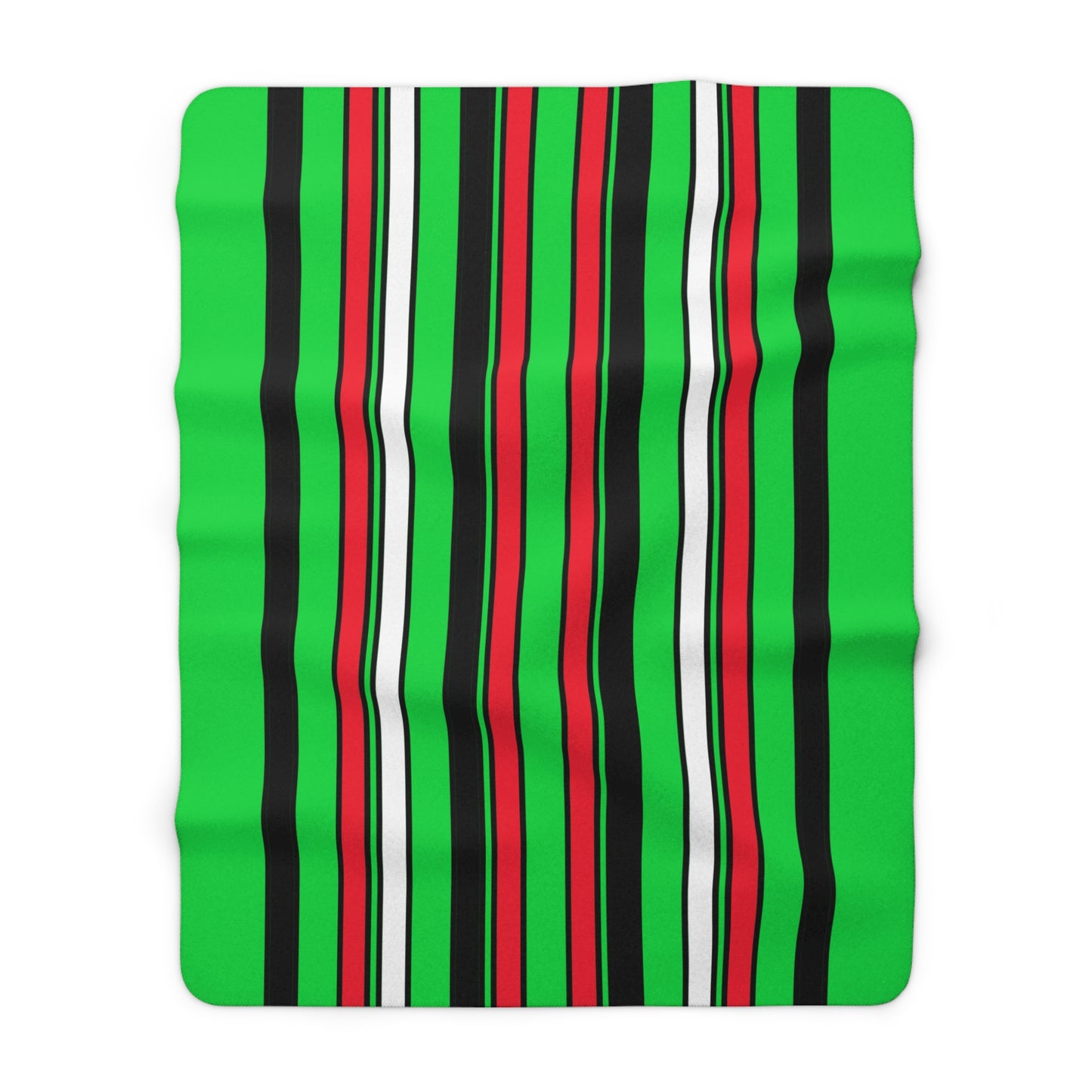 Kuwait Retro Stripes Blanket Throw