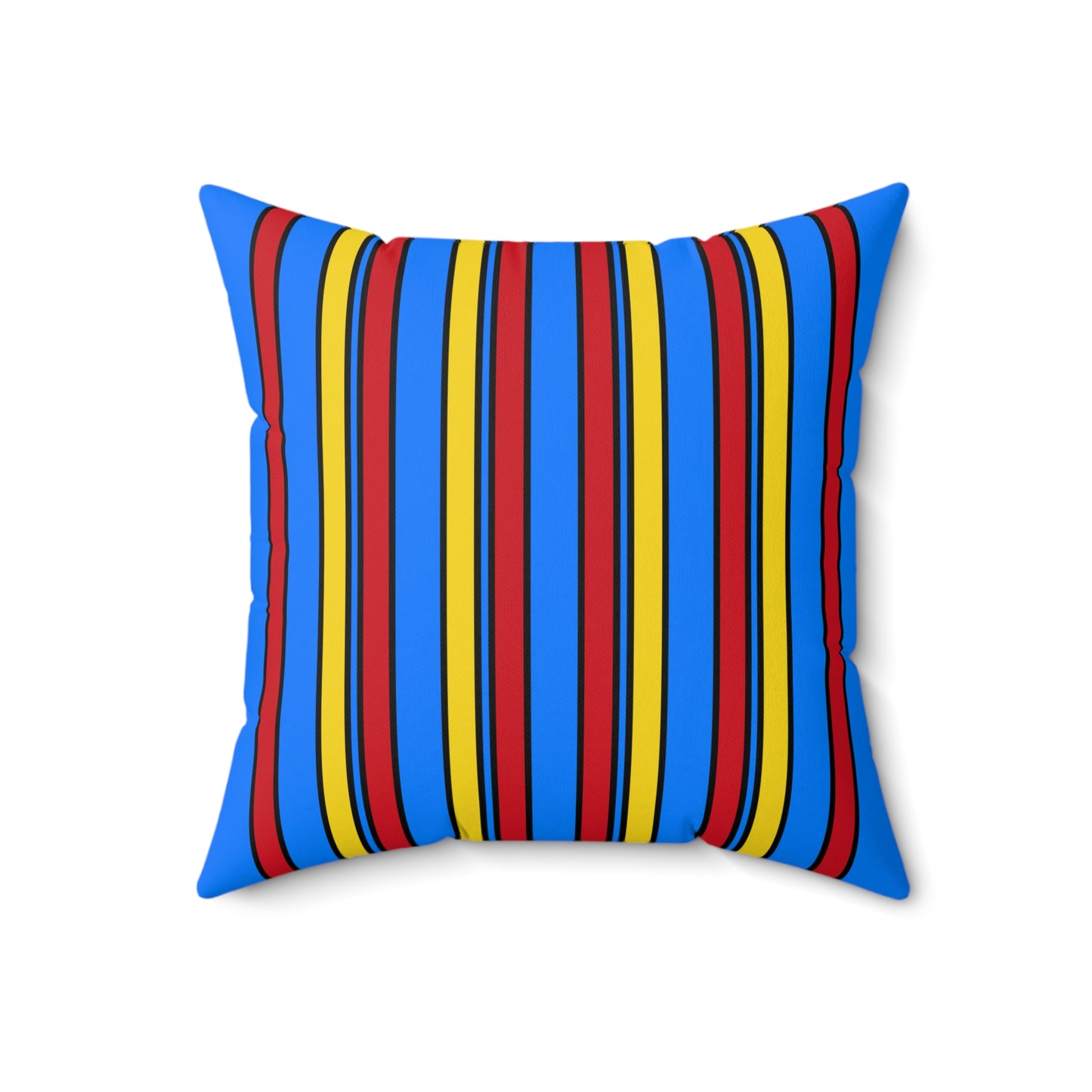 Democratic Republic of the Congo Retro Stripes Cushion Pillow