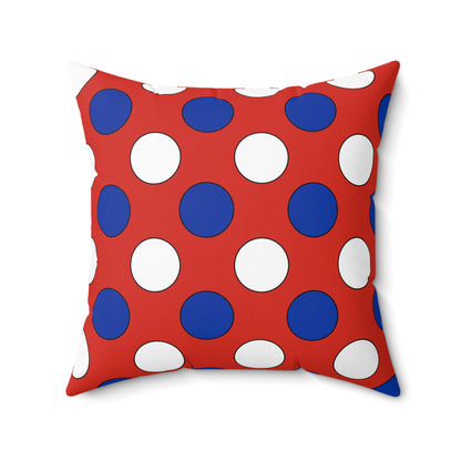 Chile Retro Polka Dots Cushion Pillow