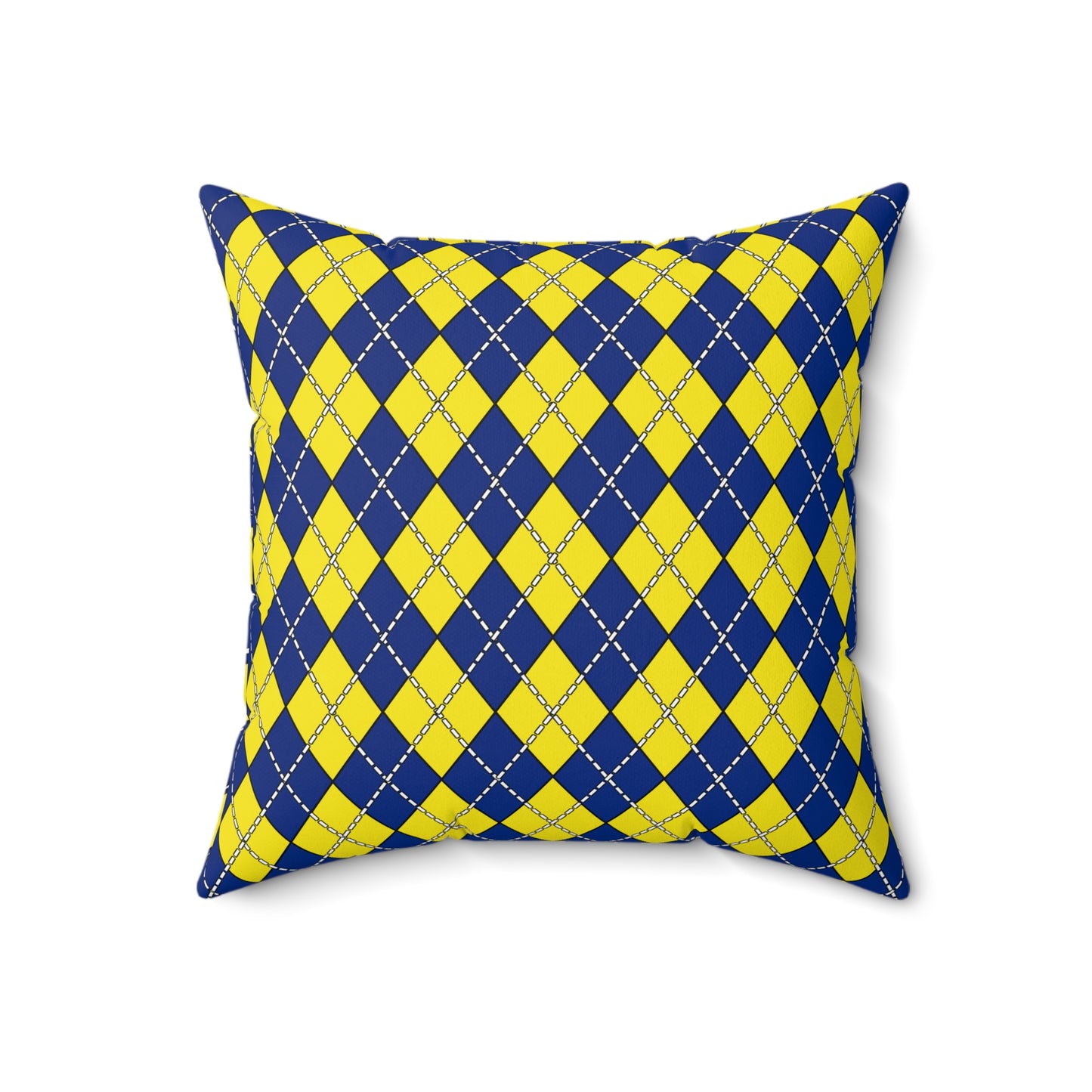 Curacao Retro Argyle Cushion Pillow