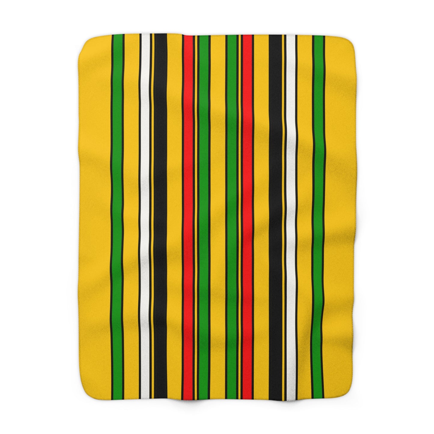 Mozambique Retro Stripes Blanket Throw