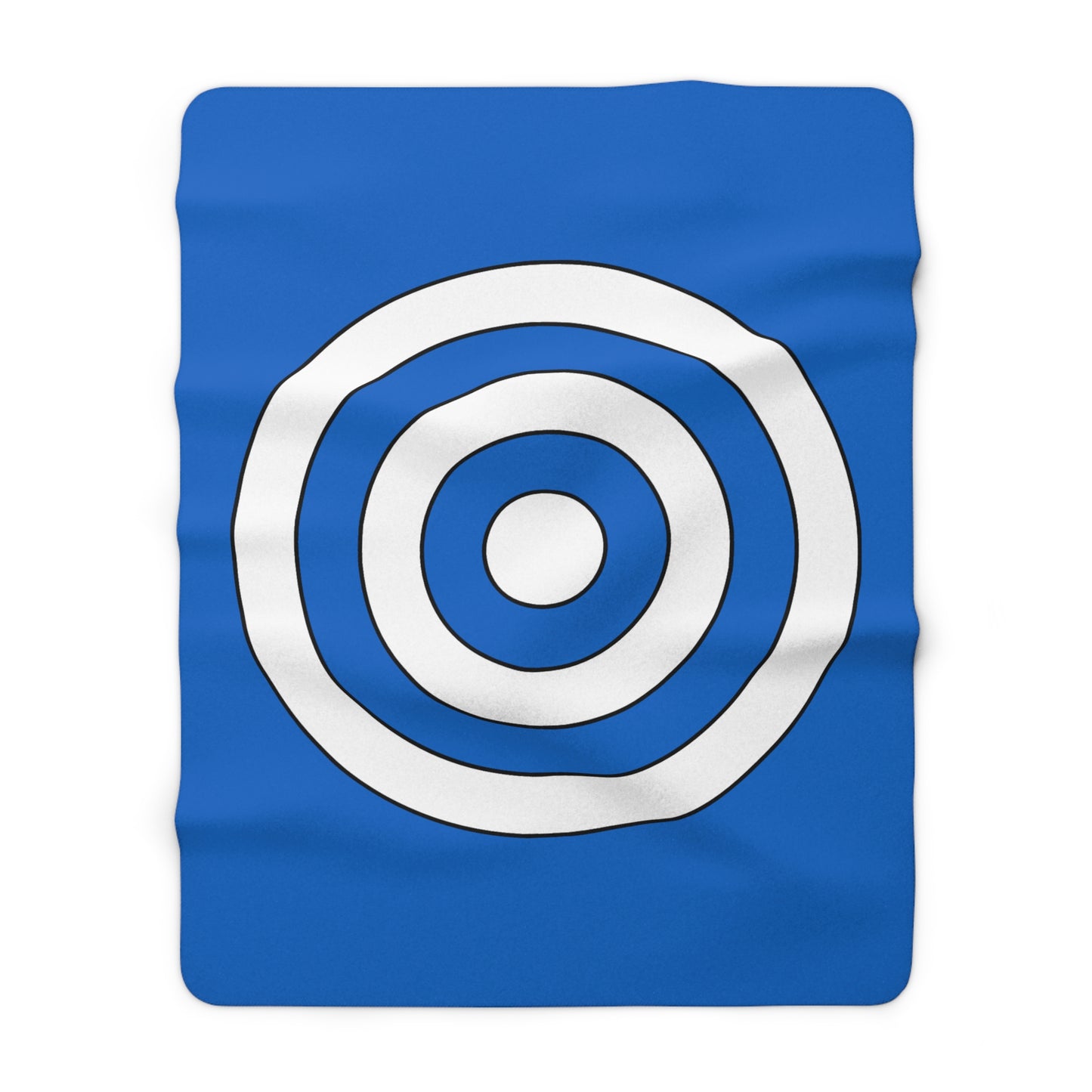 Nicaragua Retro Target Blanket Throw
