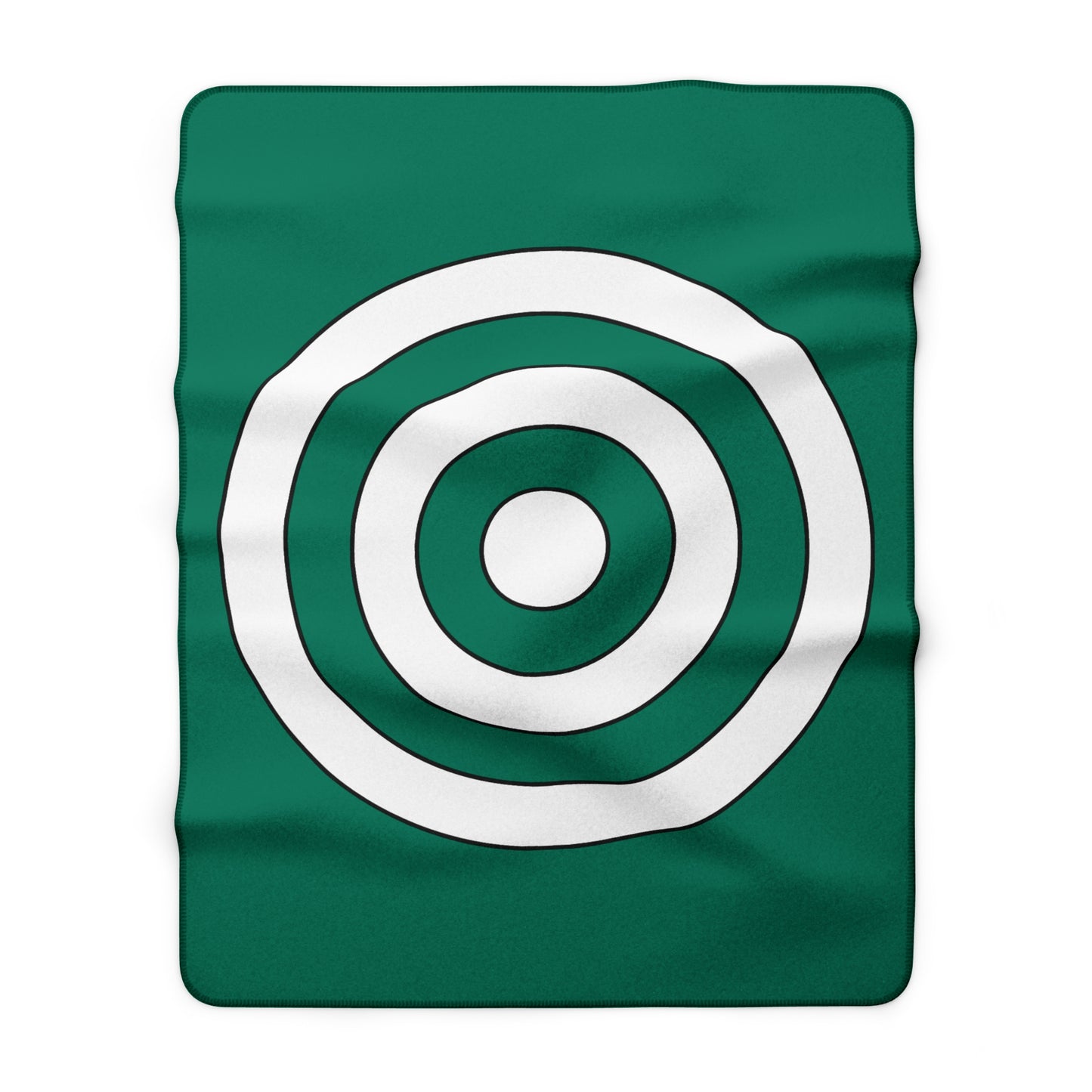 Macao Retro Target Blanket Throw