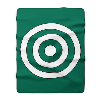Macao Retro Target Blanket Throw