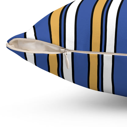 Marshall Islands Retro Stripes Cushion Pillow