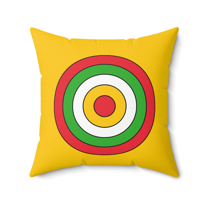 Myanmar Retro Target Cushion Pillow