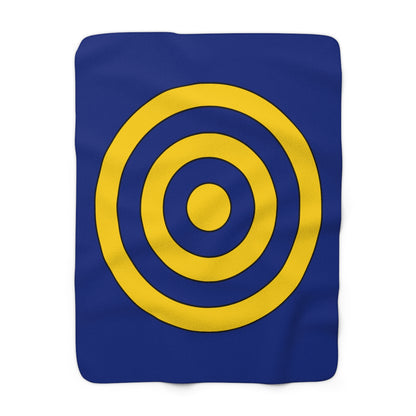 Tokelau Retro Target Blanket Throw
