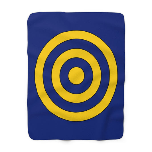 Tokelau Retro Target Blanket Throw