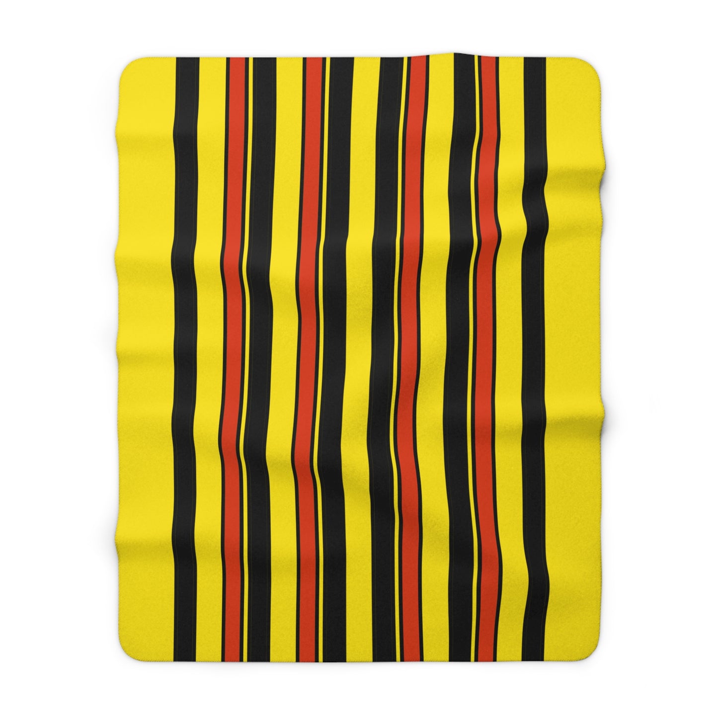 Uganda Retro Stripes Blanket Throw