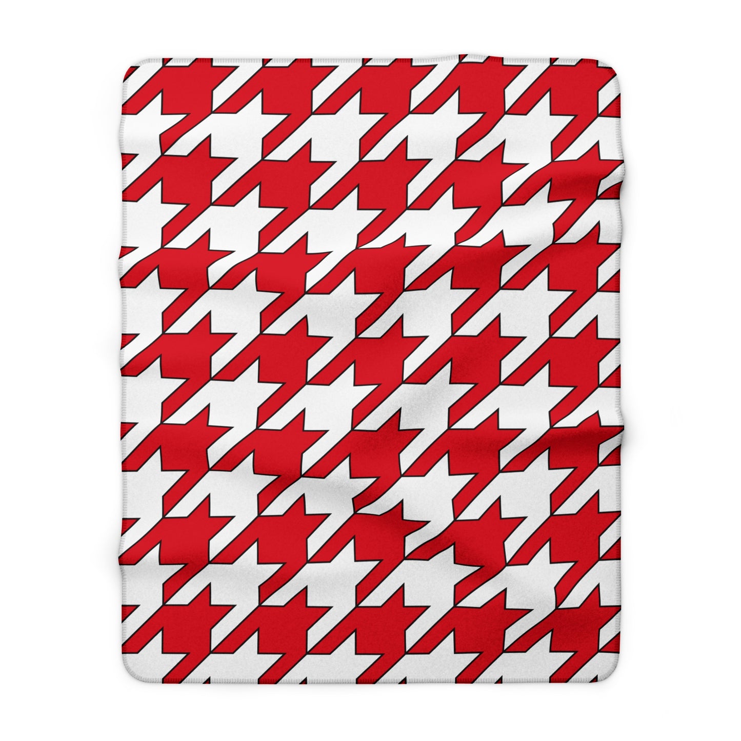 Peru Retro Houndstooth Blanket Throw