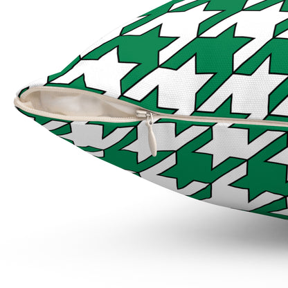 Nigeria Retro Houndstooth Cushion Pillow