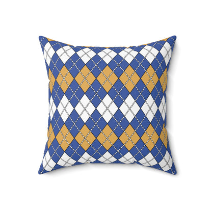 Marshall Islands Retro Argyle Cushion Pillow