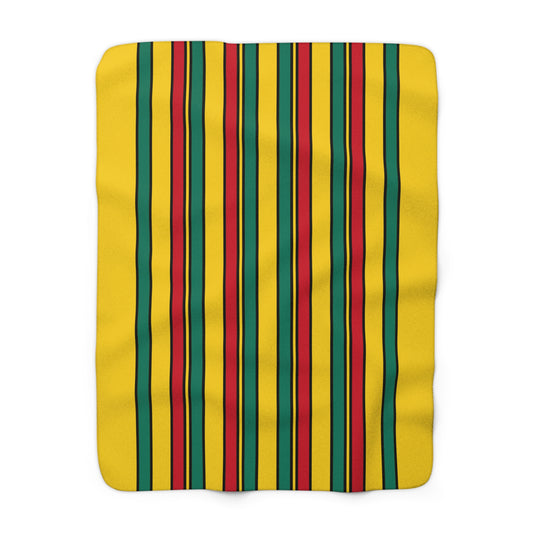 Cameroon Retro Stripes Blanket Throw