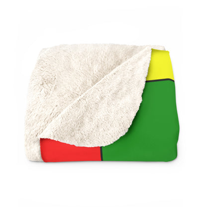 Guinea Retro Check Blanket Throw