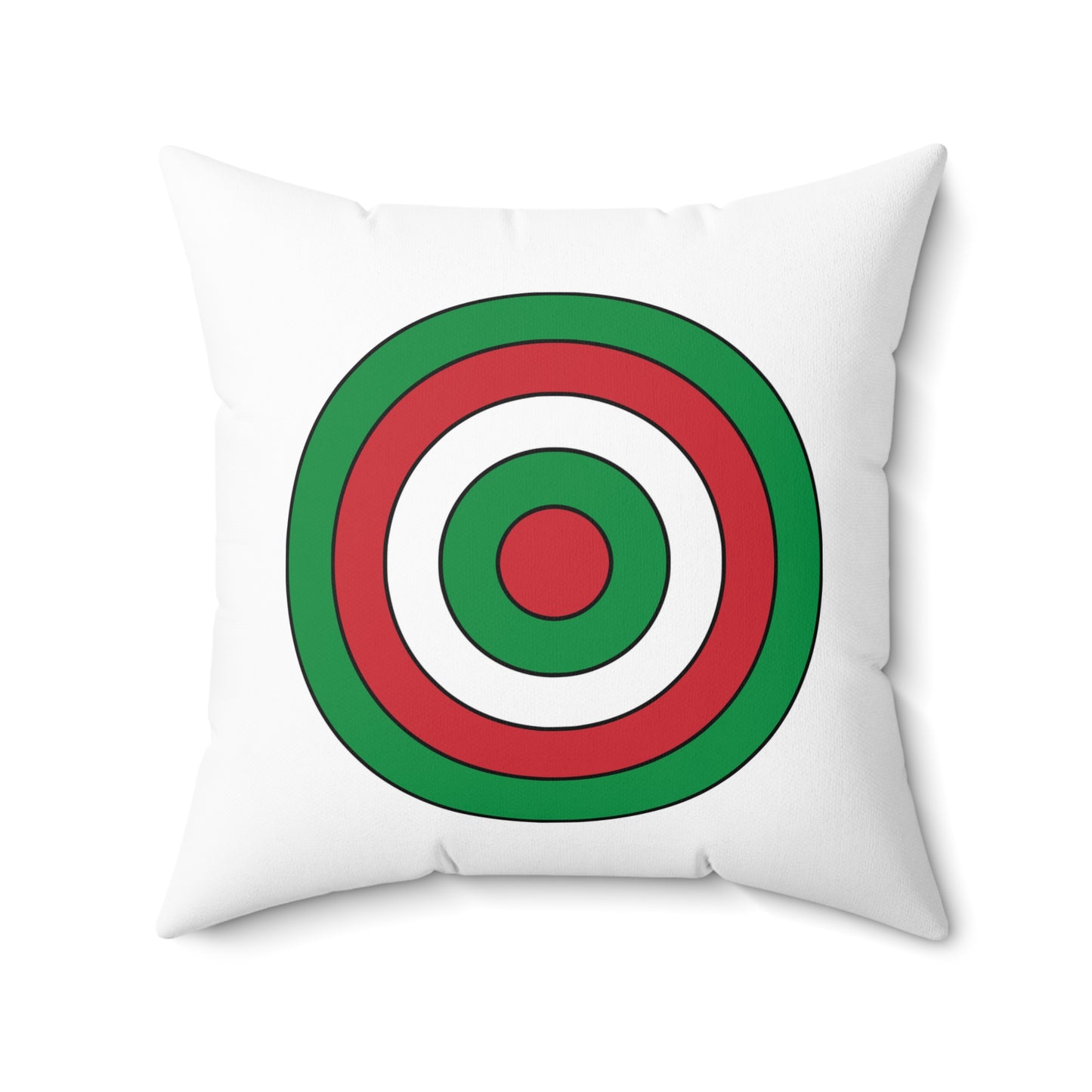 Italy Retro Target Cushion Pillow
