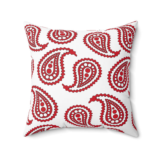 England Retro Paisley Cushion Pillow