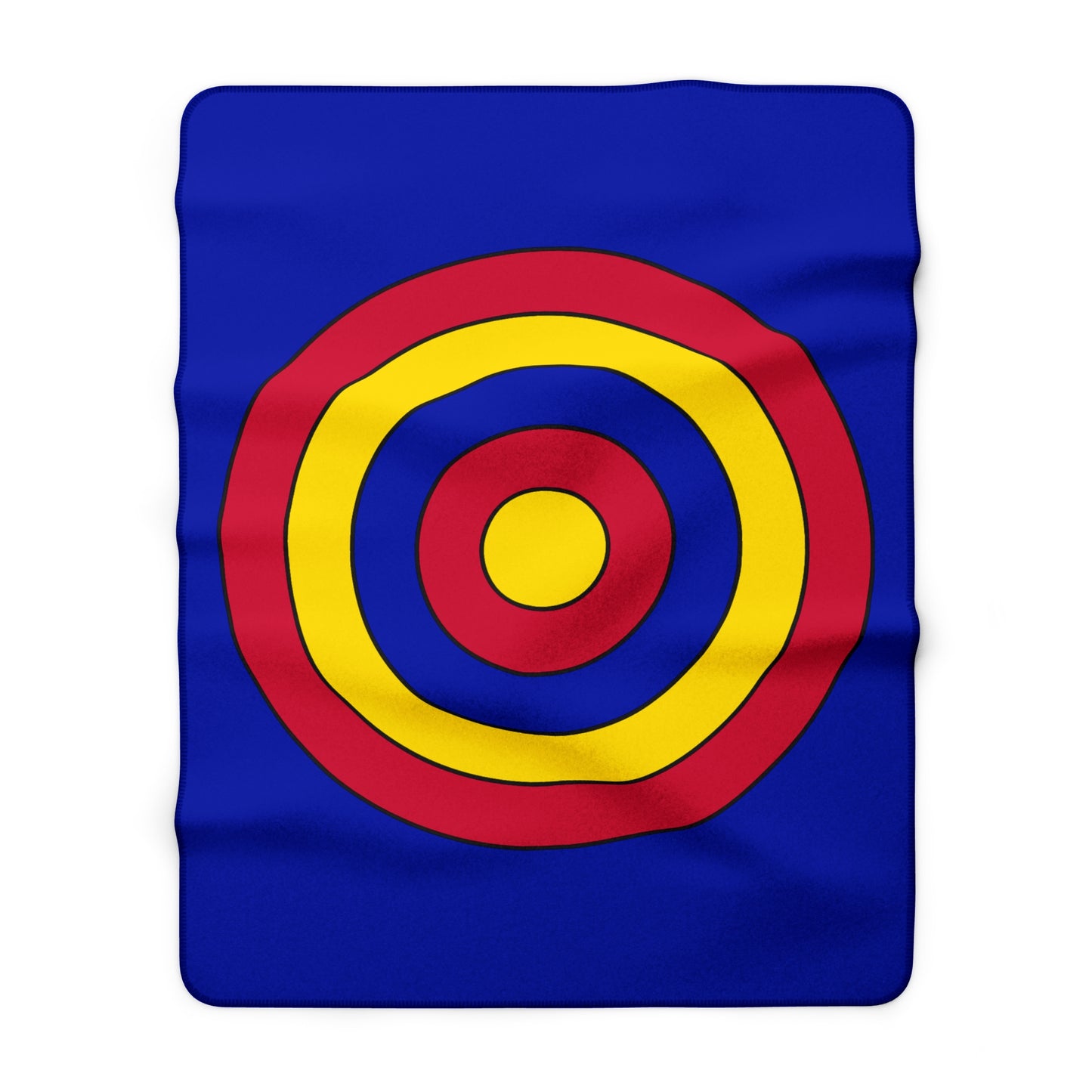 Andorra Retro Target Blanket Throw