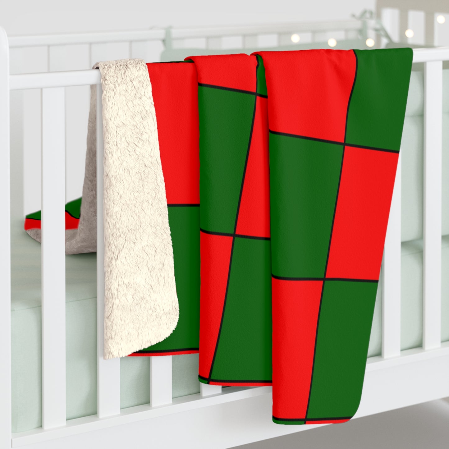 Portugal Retro Check Blanket Throw