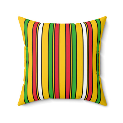 Myanmar Retro Stripes Cushion Pillow