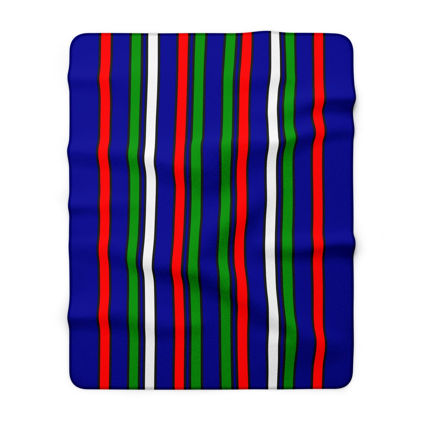 Gambia Retro Stripes Blanket Throw