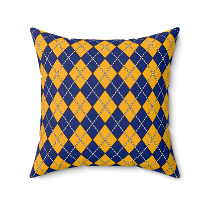 Nauru Retro Argyle Cushion Pillow
