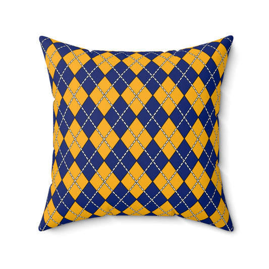 Nauru Retro Argyle Cushion Pillow