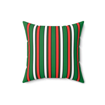 Madagascar Retro Stripes Cushion Pillow