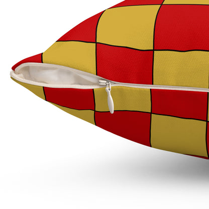 Montenegro Retro Check Cushion Pillow