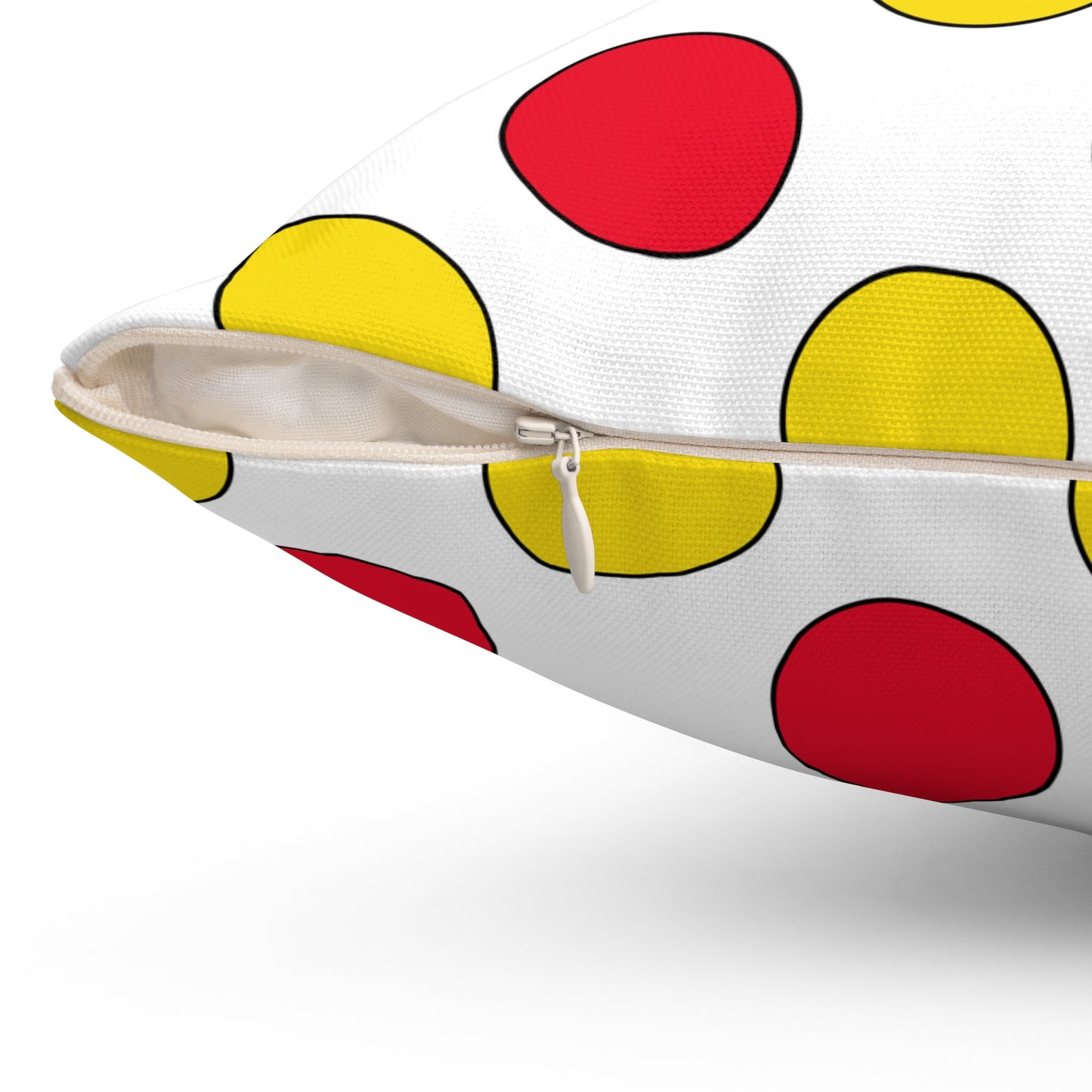 Guernsey Retro Polka Dots Cushion Pillow