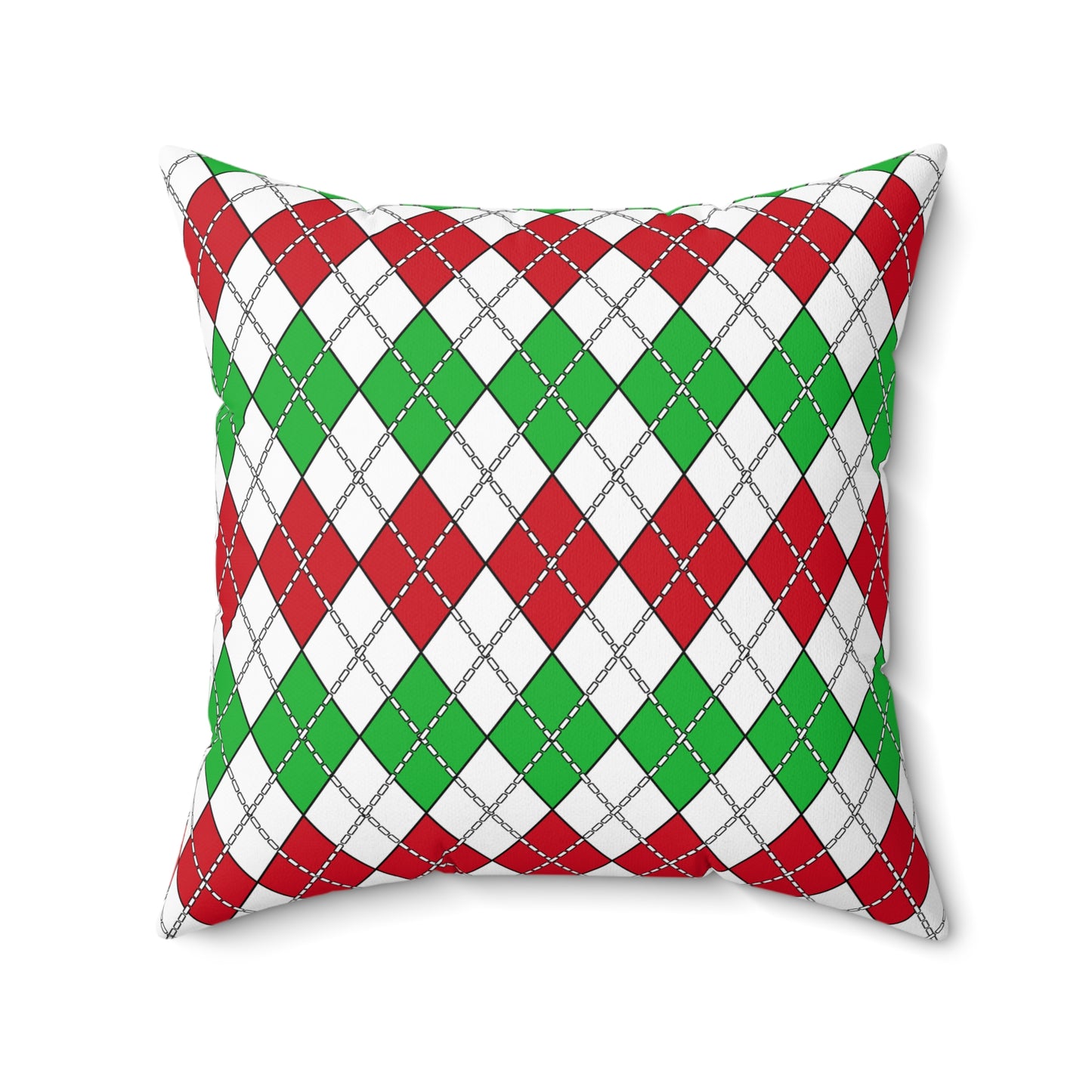 Burundi Retro Argyle Cushion Pillow